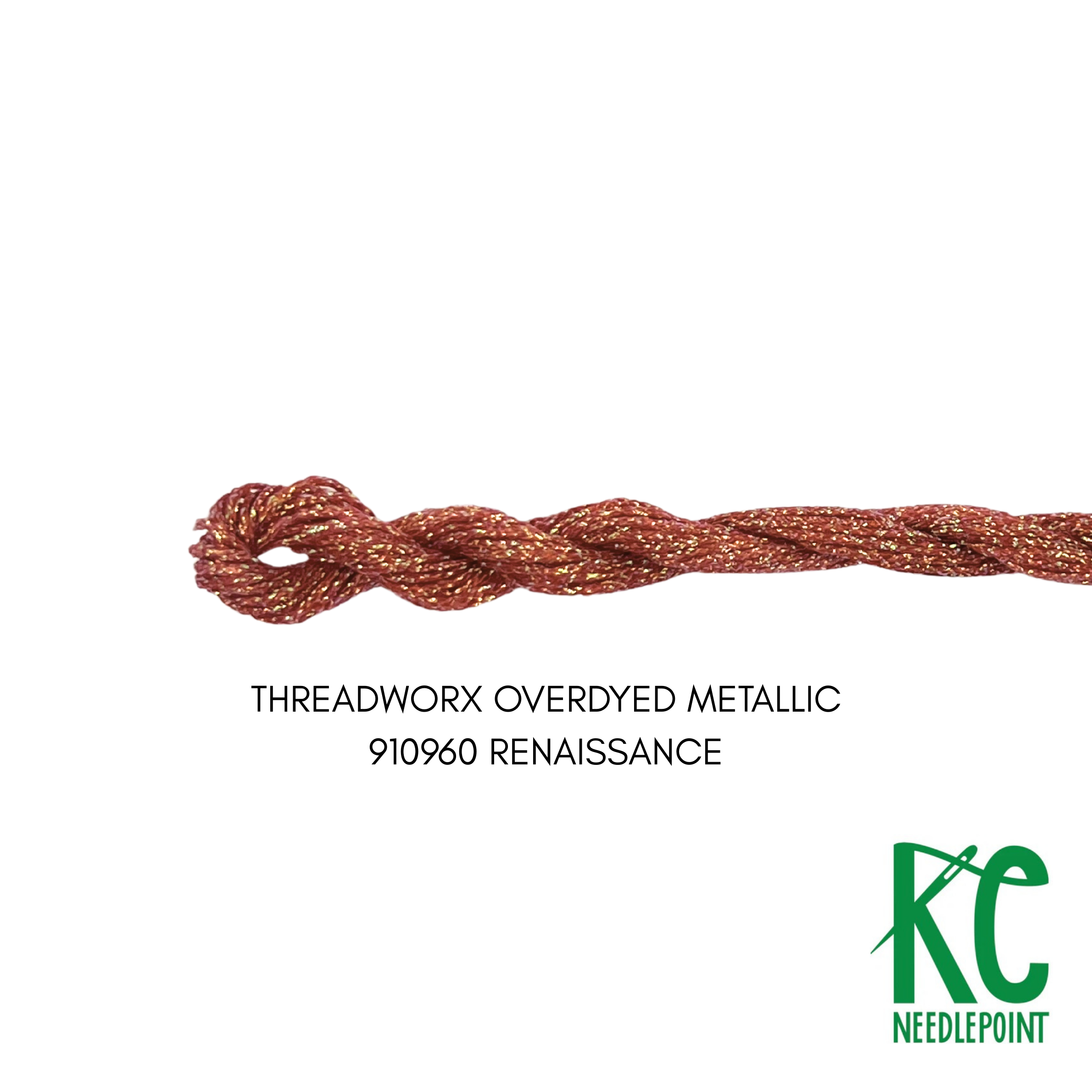 ThreadworX #12 Overdyed Metallic Renaissance - KC Needlepoint