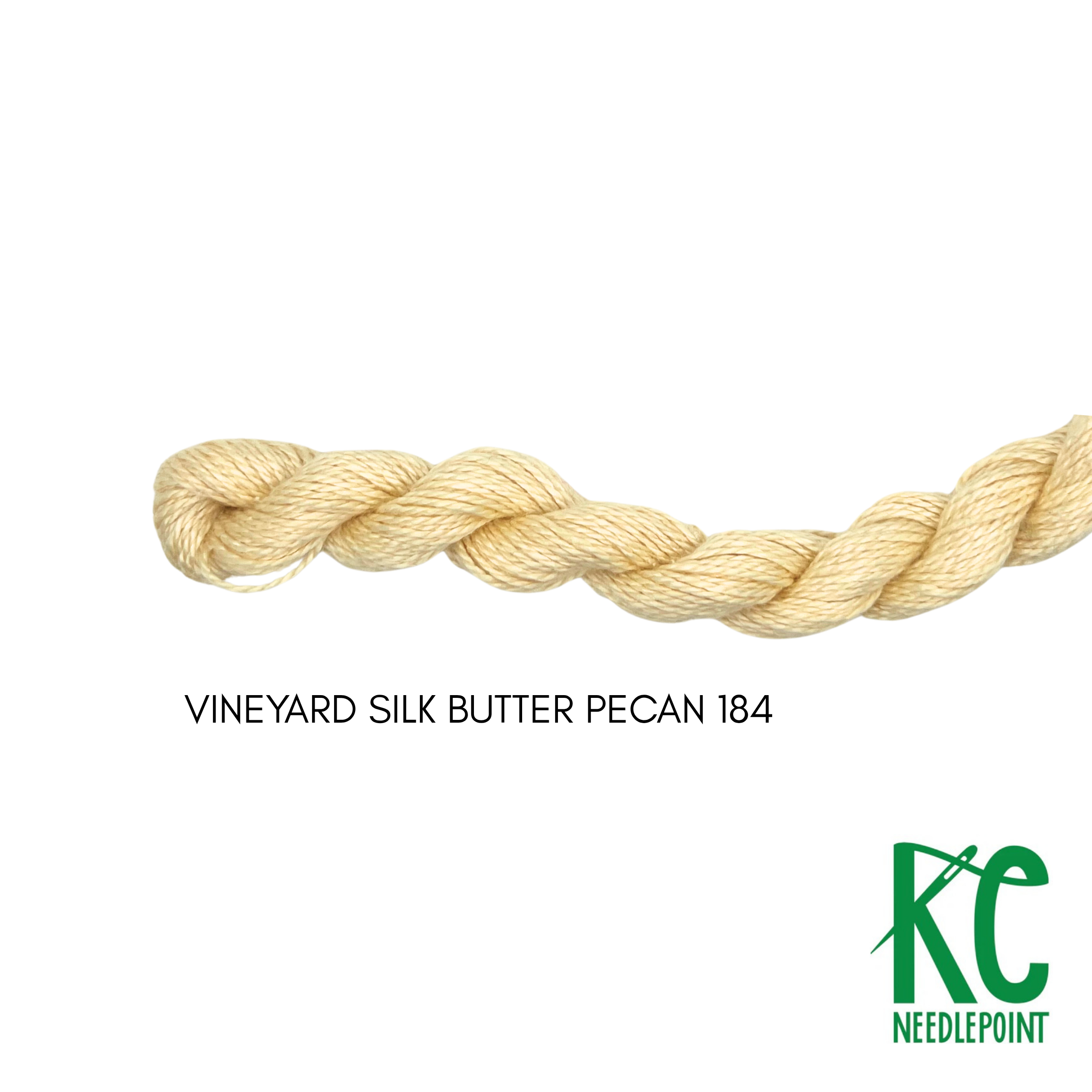 Vineyard Silk Skein C184 Butter Pecan - KC Needlepoint