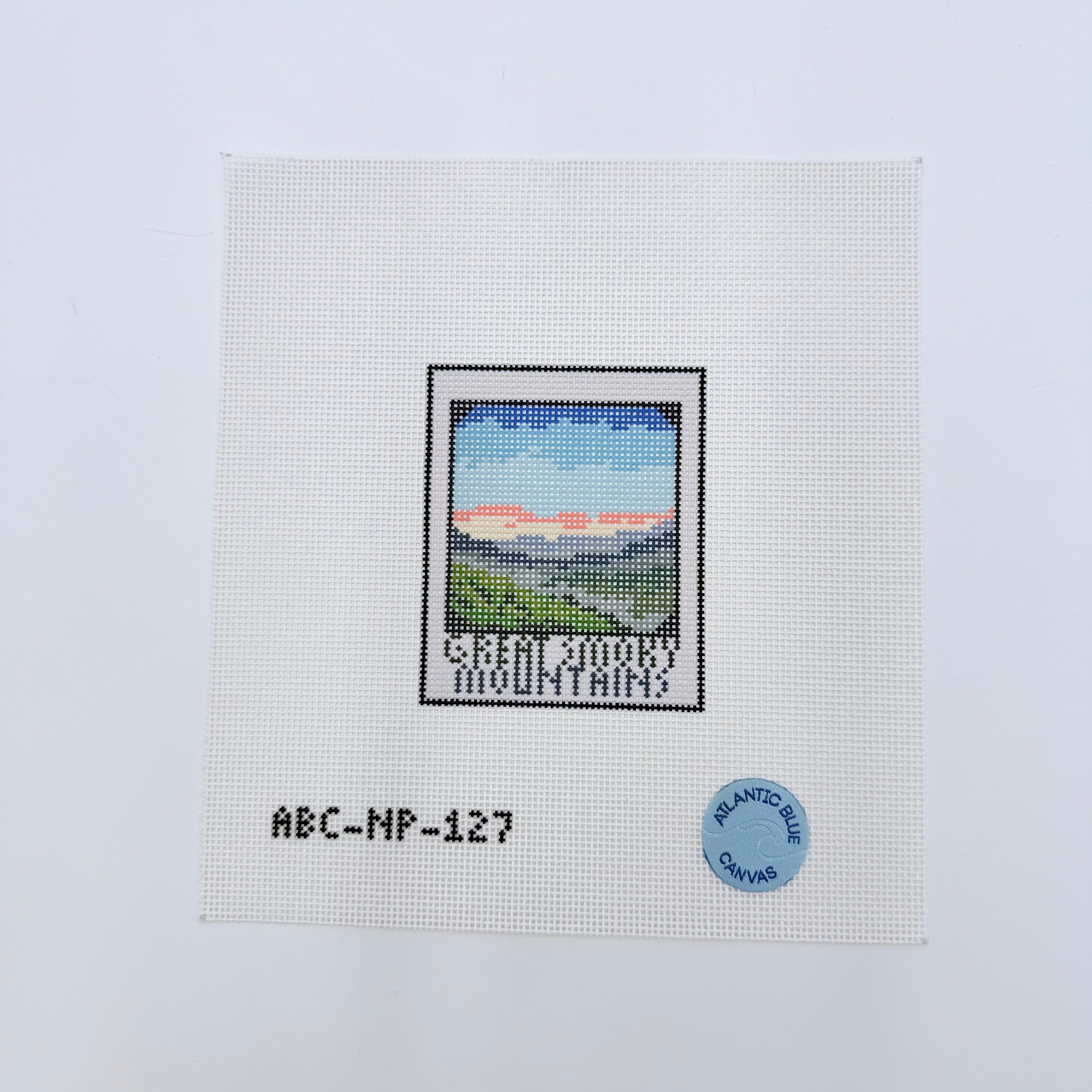 Great Smoky Mountains Canvas - KC Needlepoint