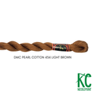 DMC 3 Pearl Cotton 434 Light Brown - KC Needlepoint