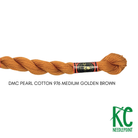 DMC 5 Pearl Cotton 976 Medium Golden Brown - KC Needlepoint