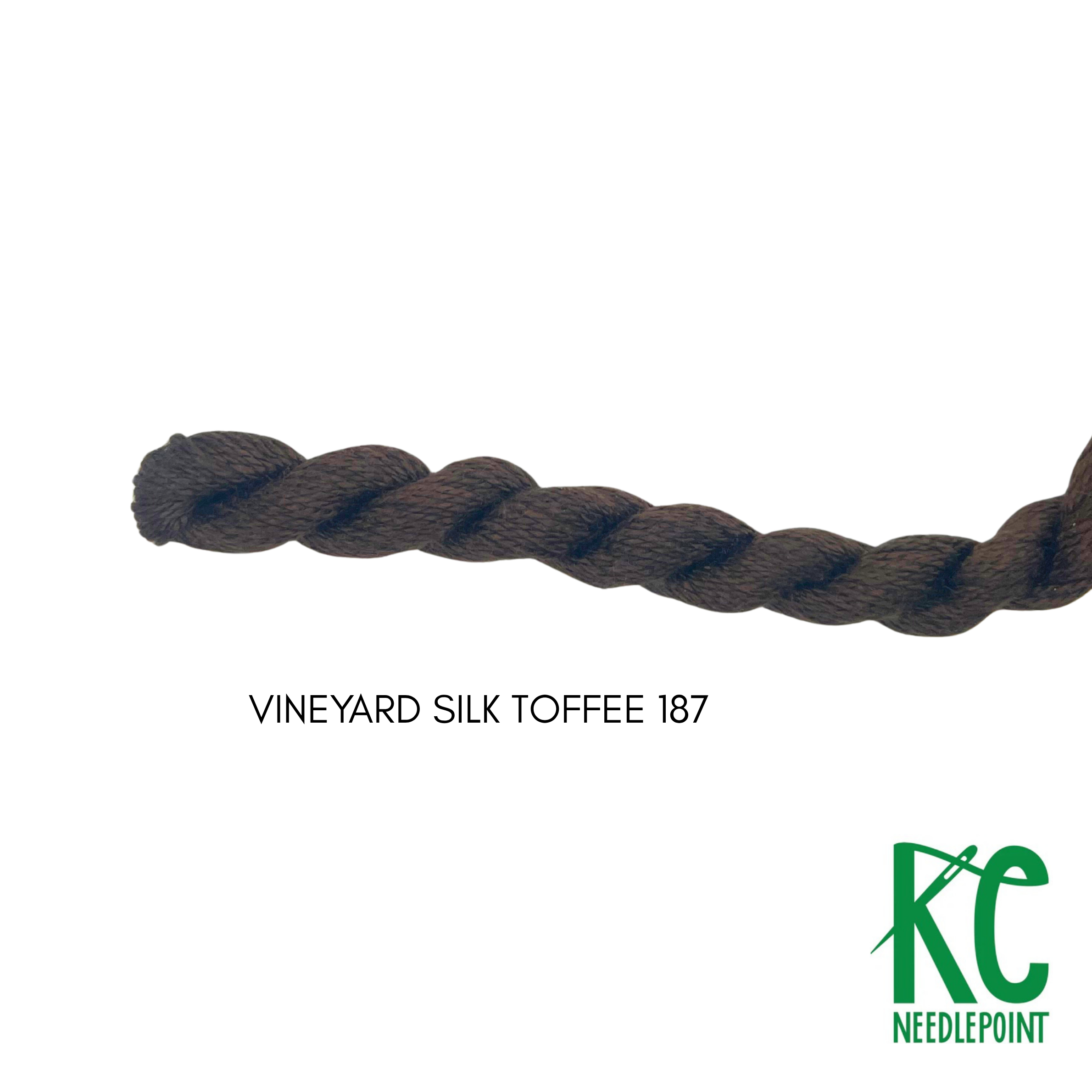 Vineyard Silk Skein C187 Toffee - KC Needlepoint