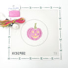 Pink Pumpkin Kit - KC Needlepoint