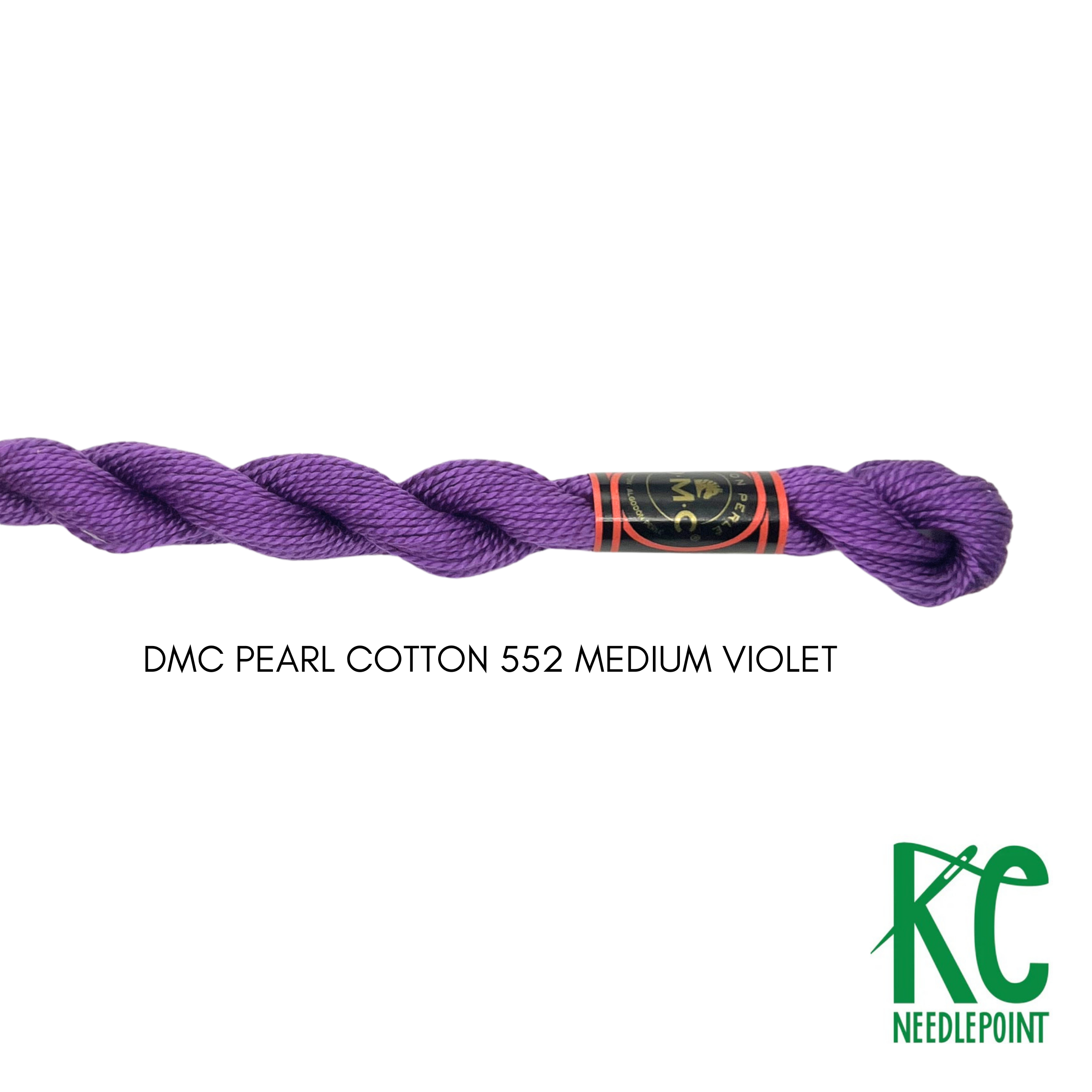 DMC 5 Pearl Cotton 552 Medium Violet - KC Needlepoint