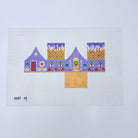Blueberry Pie Gingerbread House Canvas - KC Needlepoint