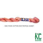 DMC 5 Pearl Cotton 4120 Tropical Sunset - KC Needlepoint