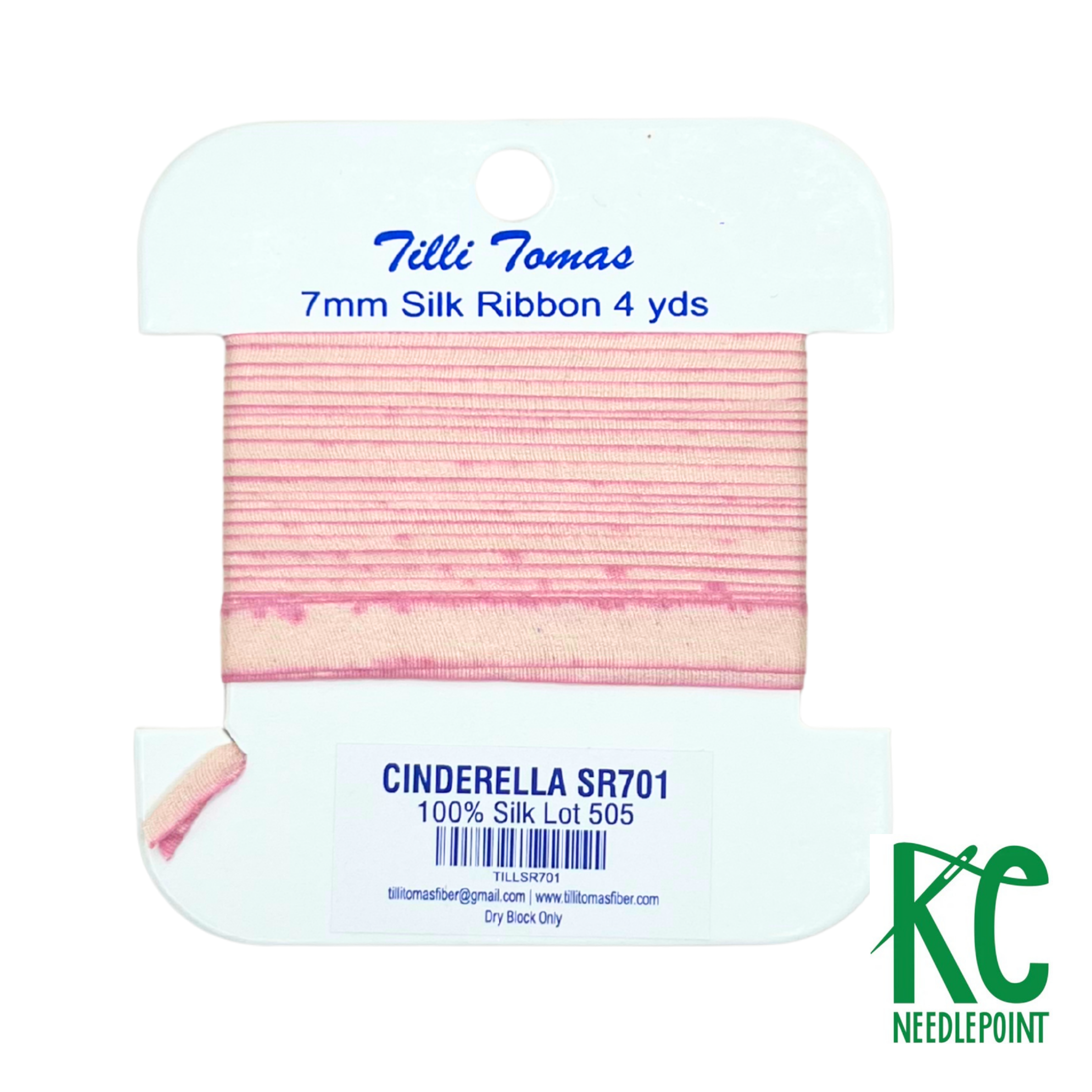 Silk Ribbon 701 Cinderella - KC Needlepoint