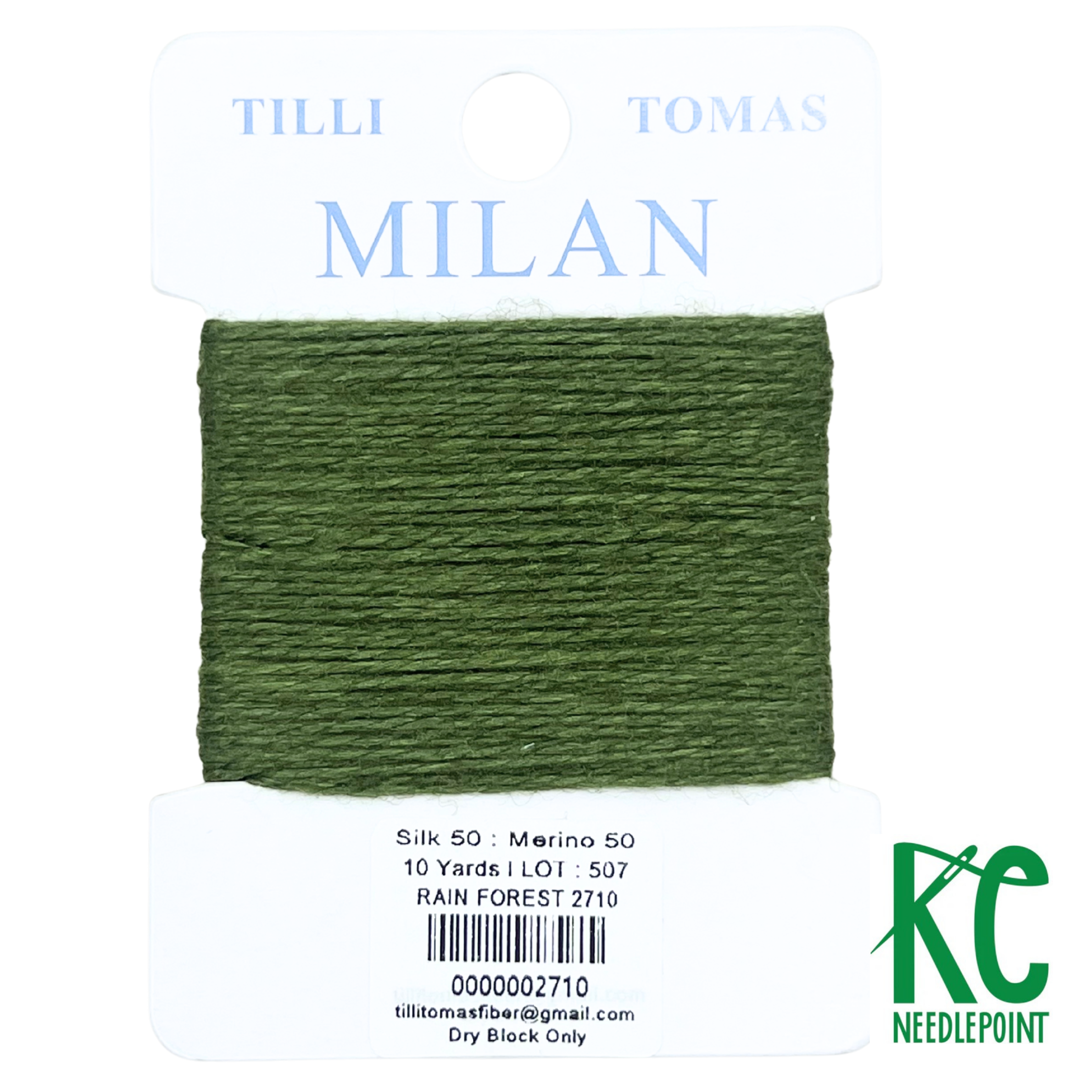 Milan Card 2710 Rainforest - KC Needlepoint