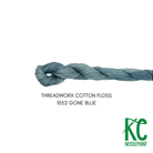 ThreadworX Cotton Floss 1052 Gone Blue - KC Needlepoint