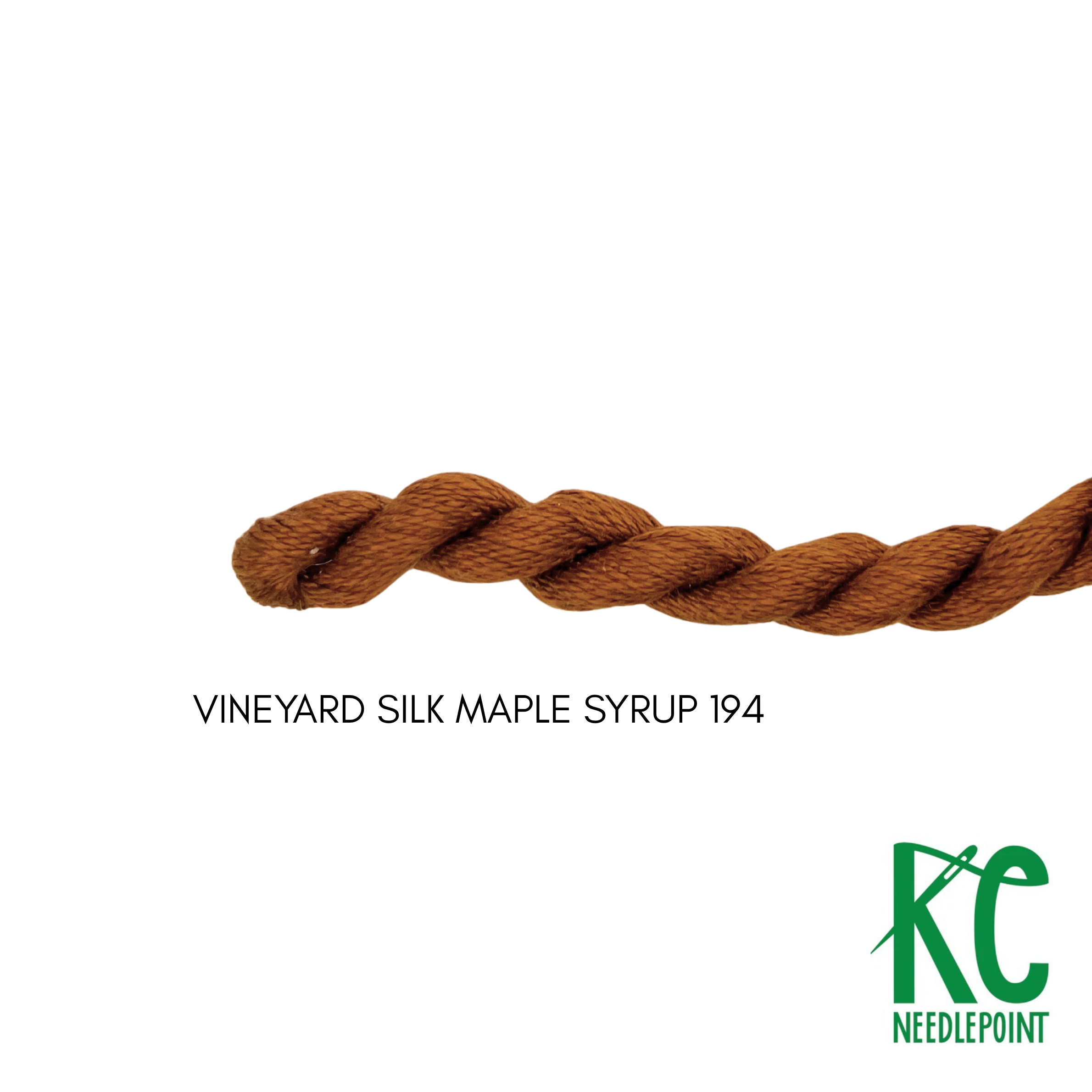 Vineyard Silk Skein C194 Maple Syrup - KC Needlepoint