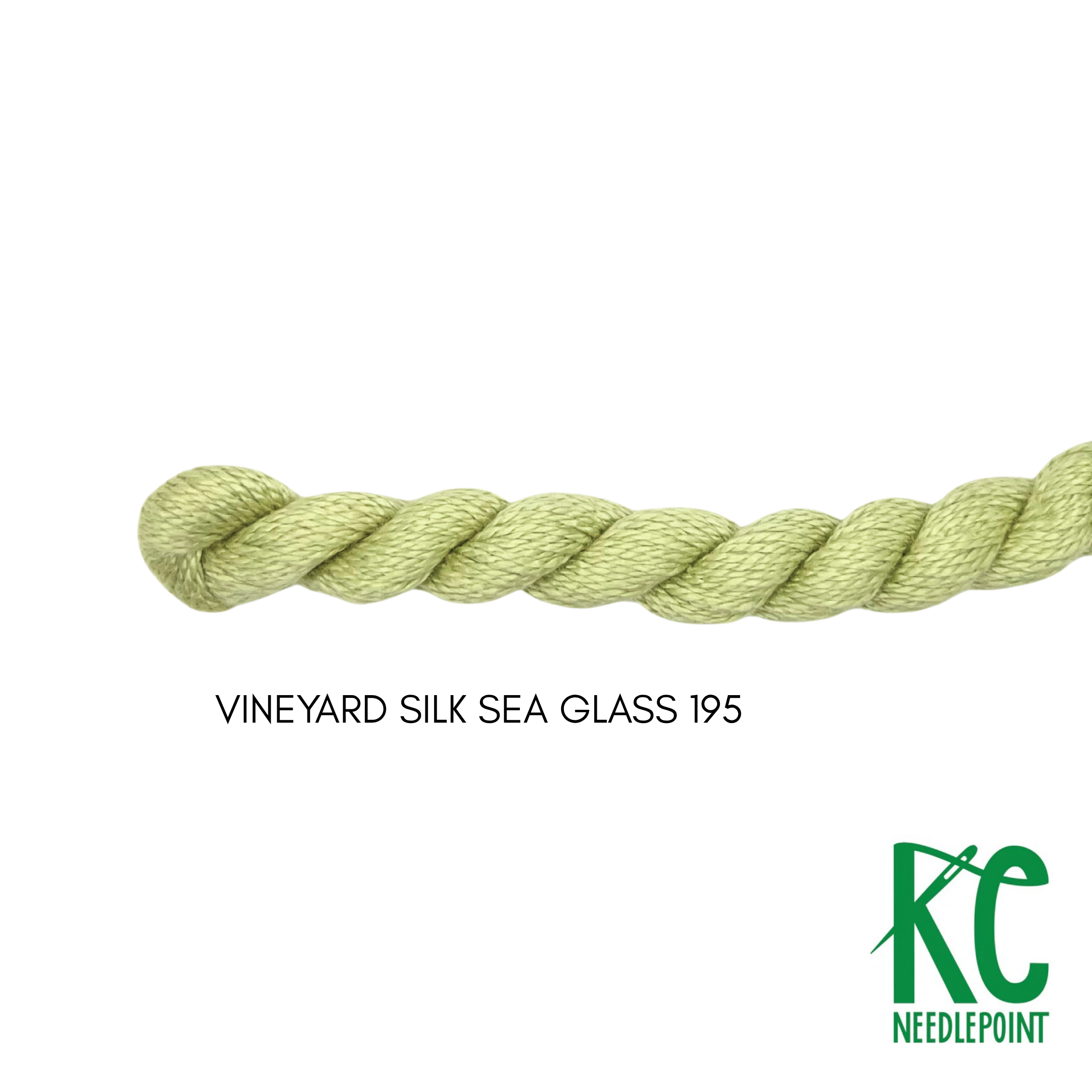 Vineyard Silk Skein C195 Sea Glass - KC Needlepoint