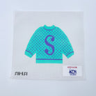 Letter Pullover- S - KC Needlepoint
