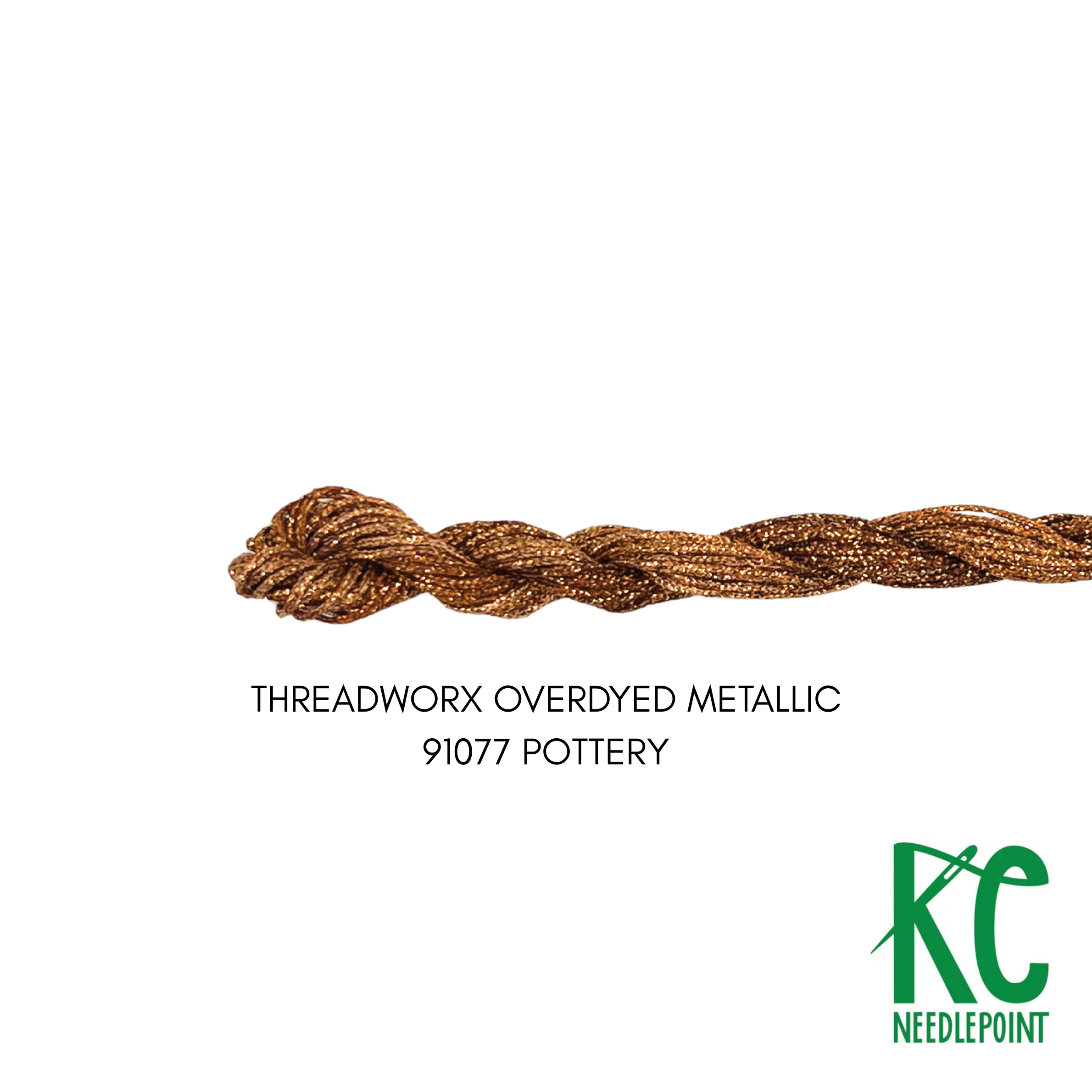 ThreadworX #12 Overdyed Pottery - KC Needlepoint