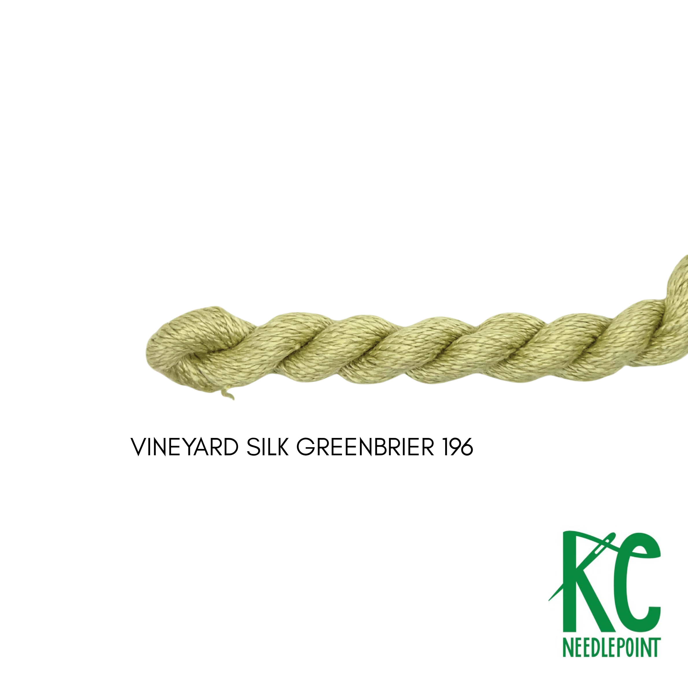 Vineyard Silk Skein C196 Greenbrier - KC Needlepoint