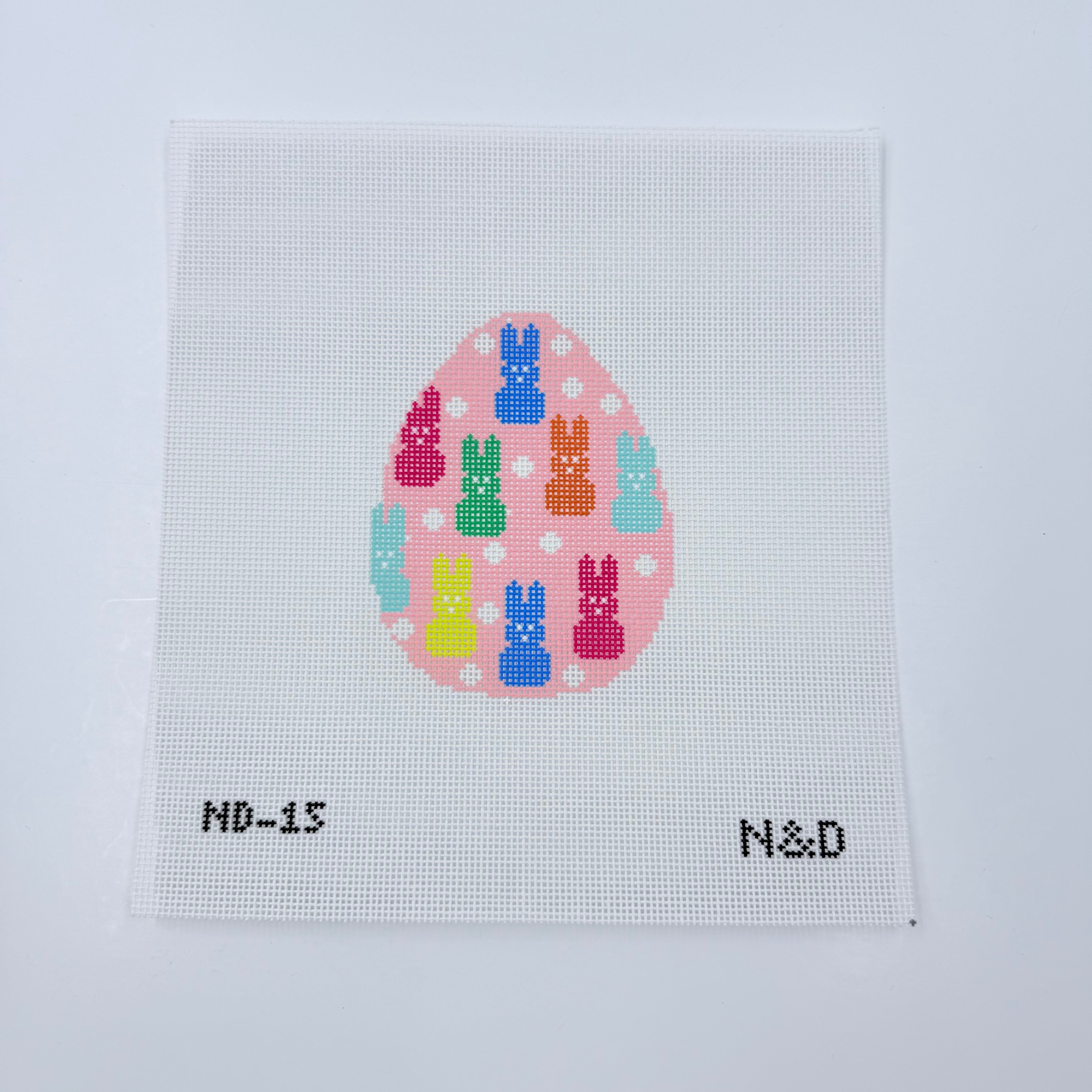 Pepps Bunny Egg Canvas - KC Needlepoint