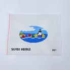 Rainbow Fleet Oval Canvas - KC Needlepoint