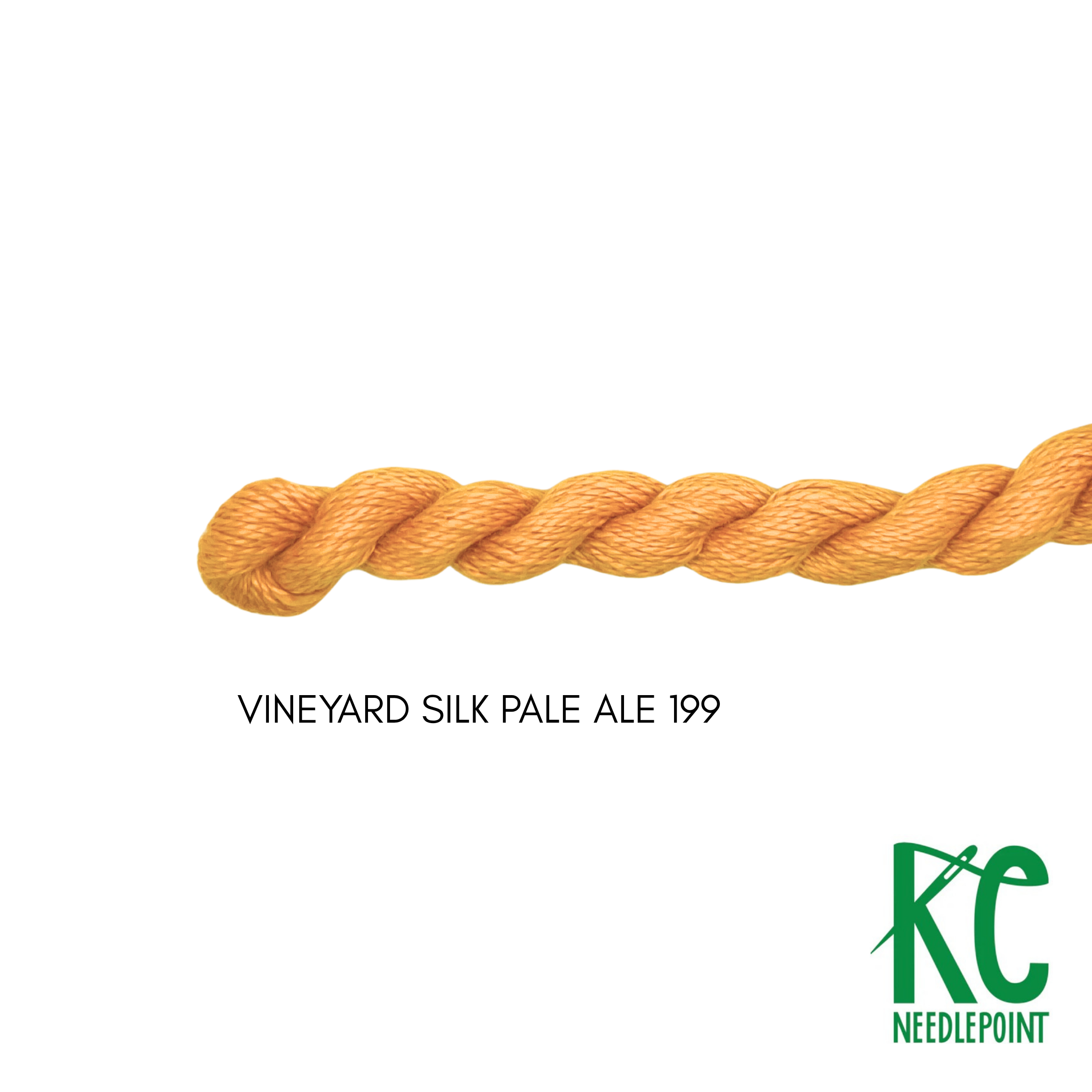 Vineyard Silk Skein C199 Pale Ale - KC Needlepoint