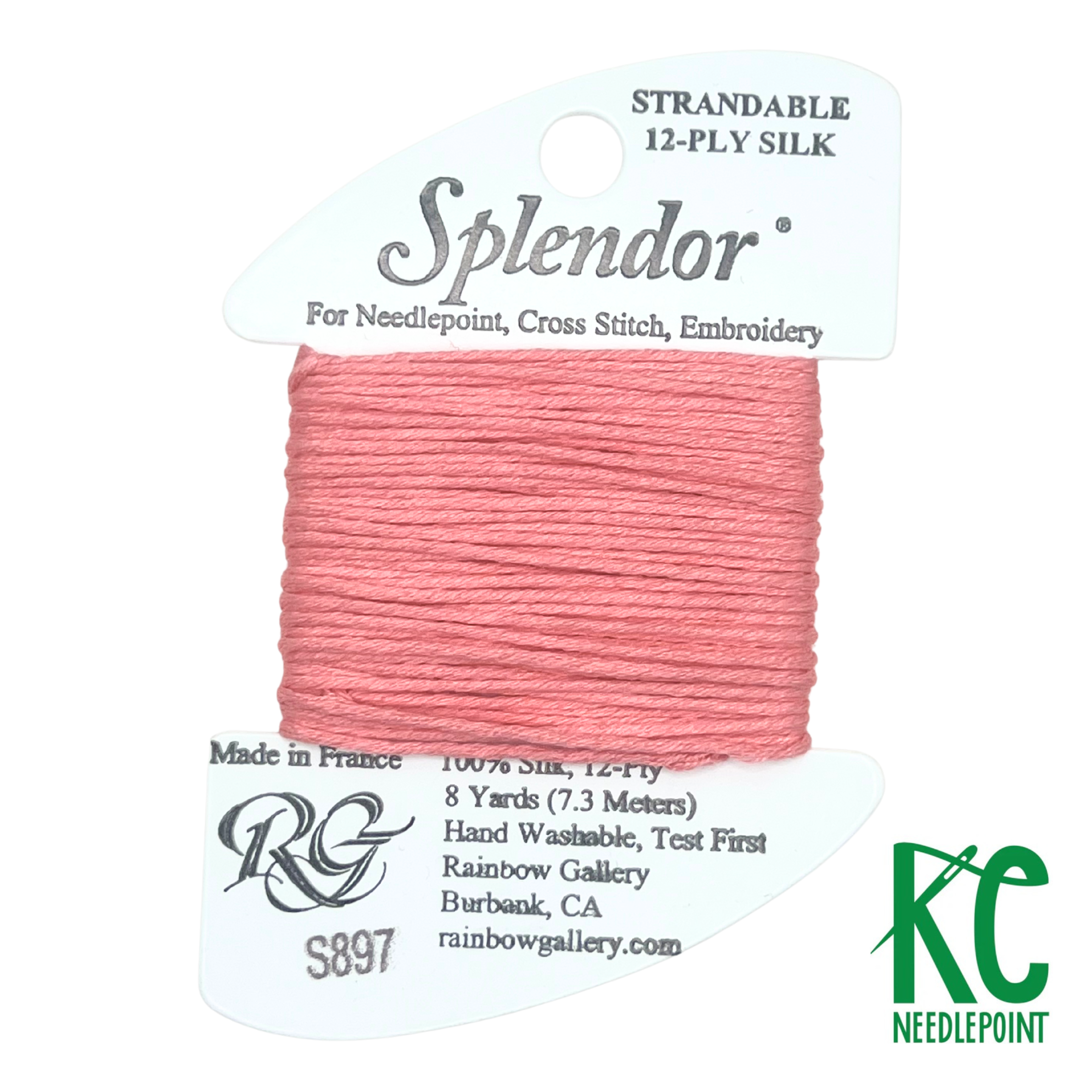 Splendor S897 Lite Coral - KC Needlepoint