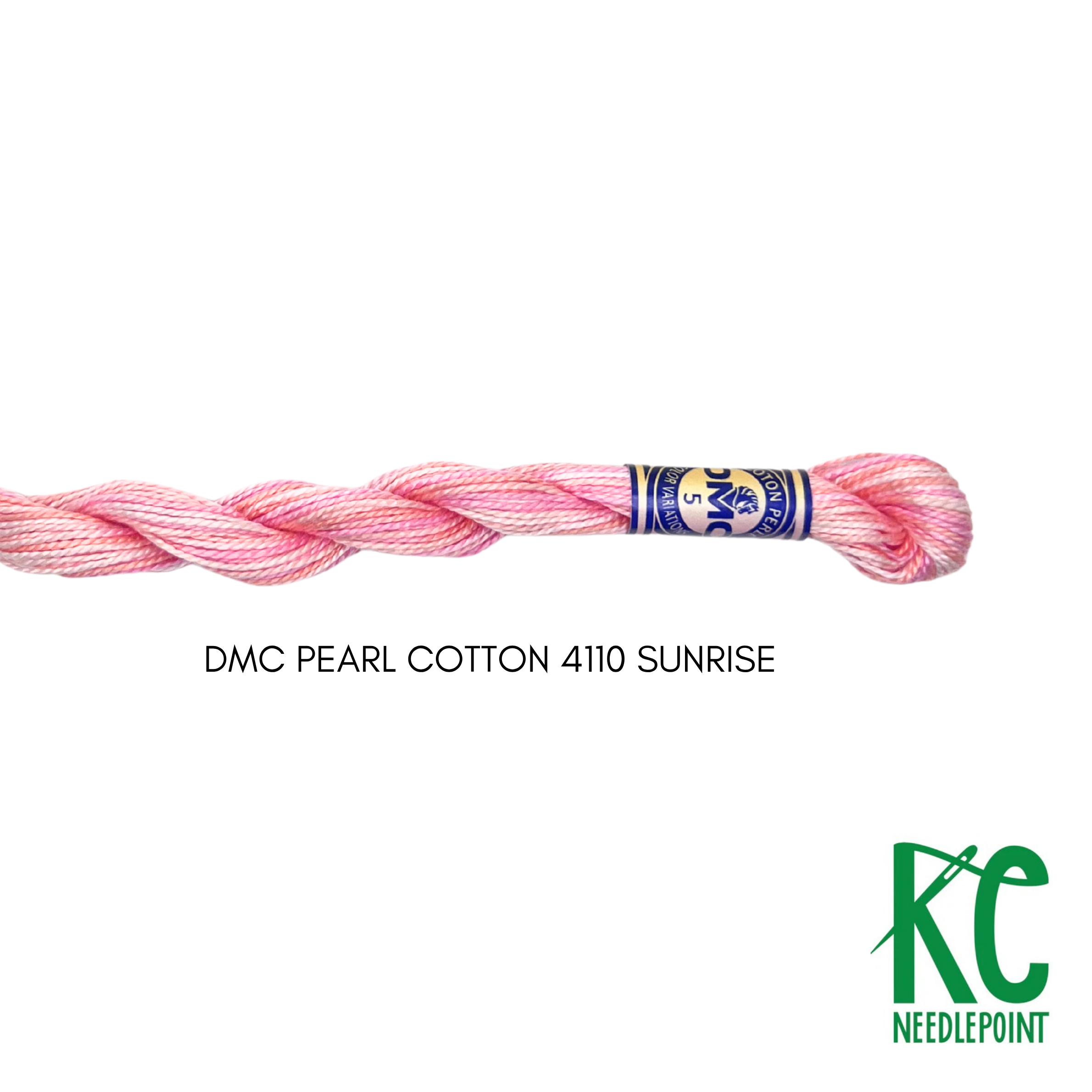 DMC 5 Pearl Cotton 4110 Sunrise - KC Needlepoint