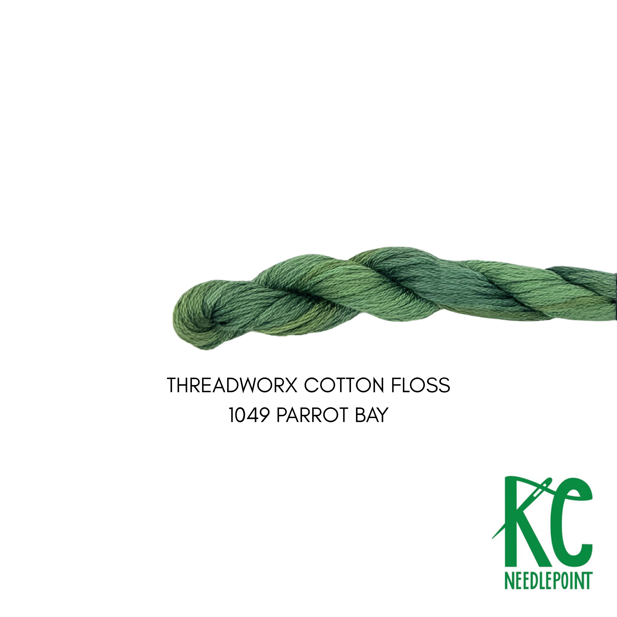 ThreadworX Cotton Floss 1049 Parrot Bay - KC Needlepoint