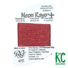 Neon Rays+ NP25 Brick Red - KC Needlepoint