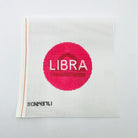 Libra Zodiac Round Canvas - KC Needlepoint