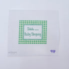 Shh. Baby Sleeping Canvas - KC Needlepoint