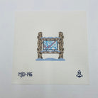 Ski Trail Map Canvas - KC Needlepoint