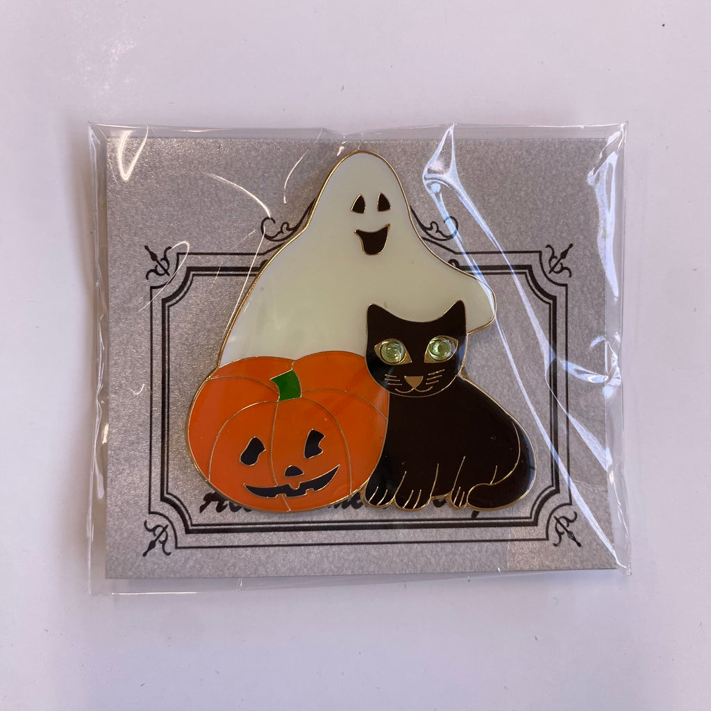 Ghost and Cat Needle Minder - KC Needlepoint