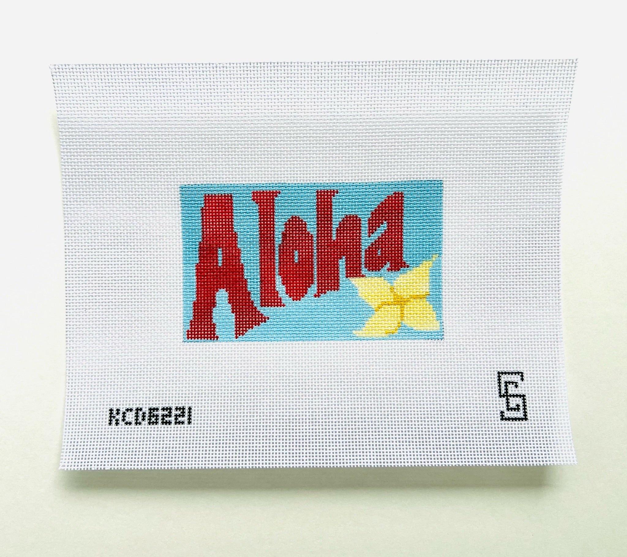 Aloha Needlepoint Canvas - KC Needlepoint