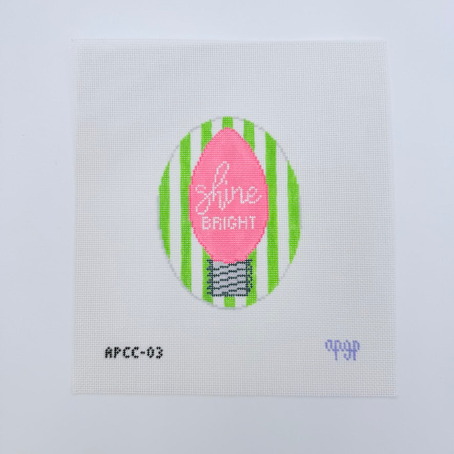 Shine Bright Canvas - KC Needlepoint