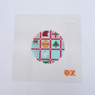 Christmas Square Icons Canvas - KC Needlepoint