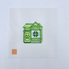 St. Patrick's Day Painted Lady Canvas - KC Needlepoint