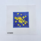 Forsythia Square Canvas - KC Needlepoint