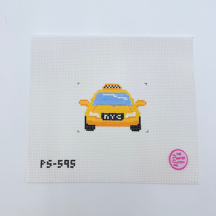 NYC Taxi Canvas - KC Needlepoint