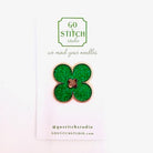 Green Clover Needle Minder - KC Needlepoint