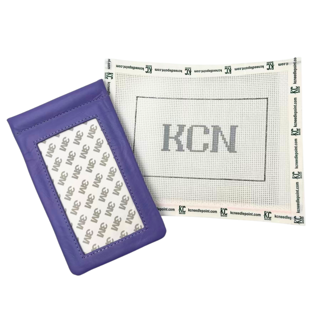 Monogram Eyeglass Case Kit - KC Needlepoint