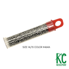 Size 14/15 Seed Beads 464A Platinum Plated - KC Needlepoint