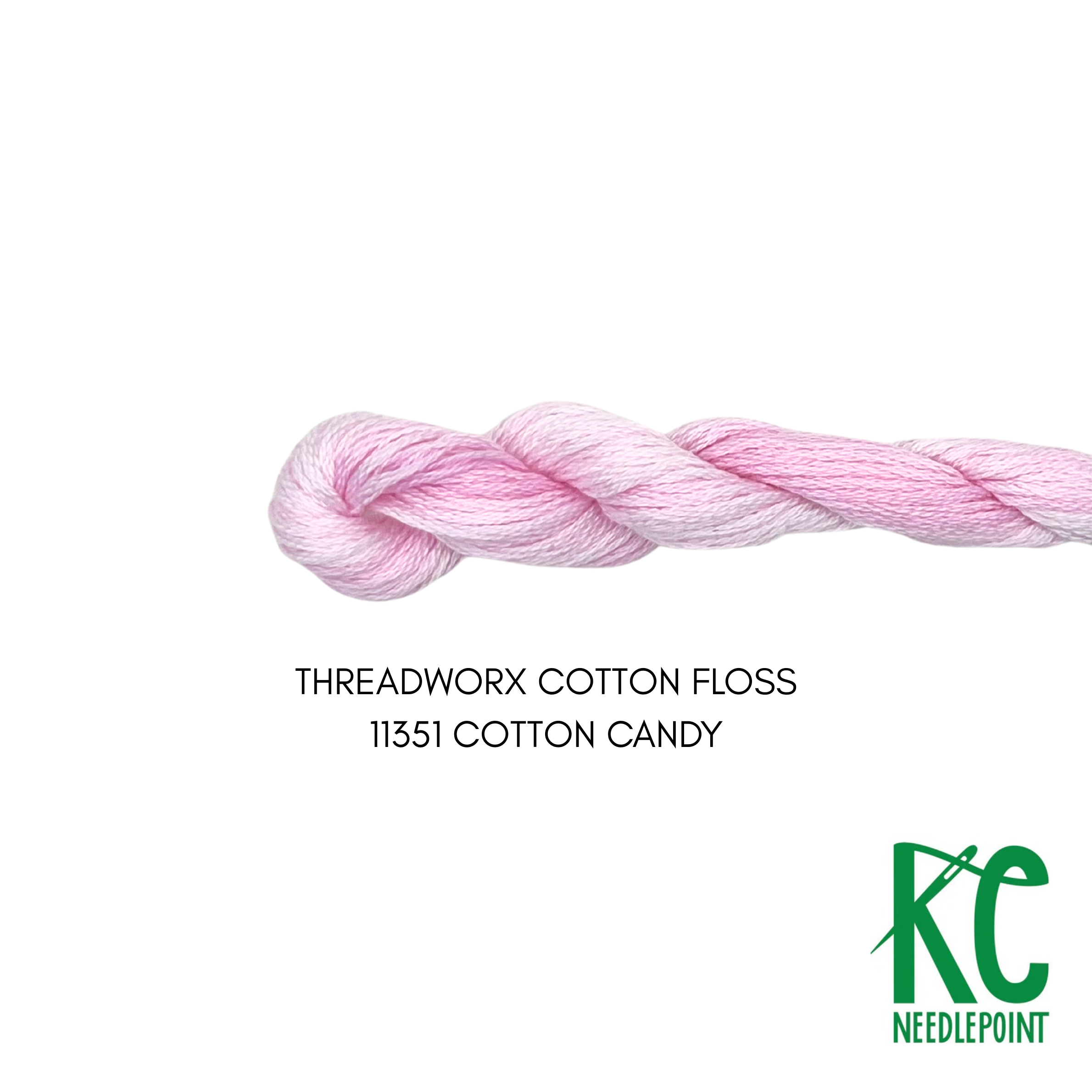 ThreadworX Cotton Floss 11351 Cotton Candy - KC Needlepoint