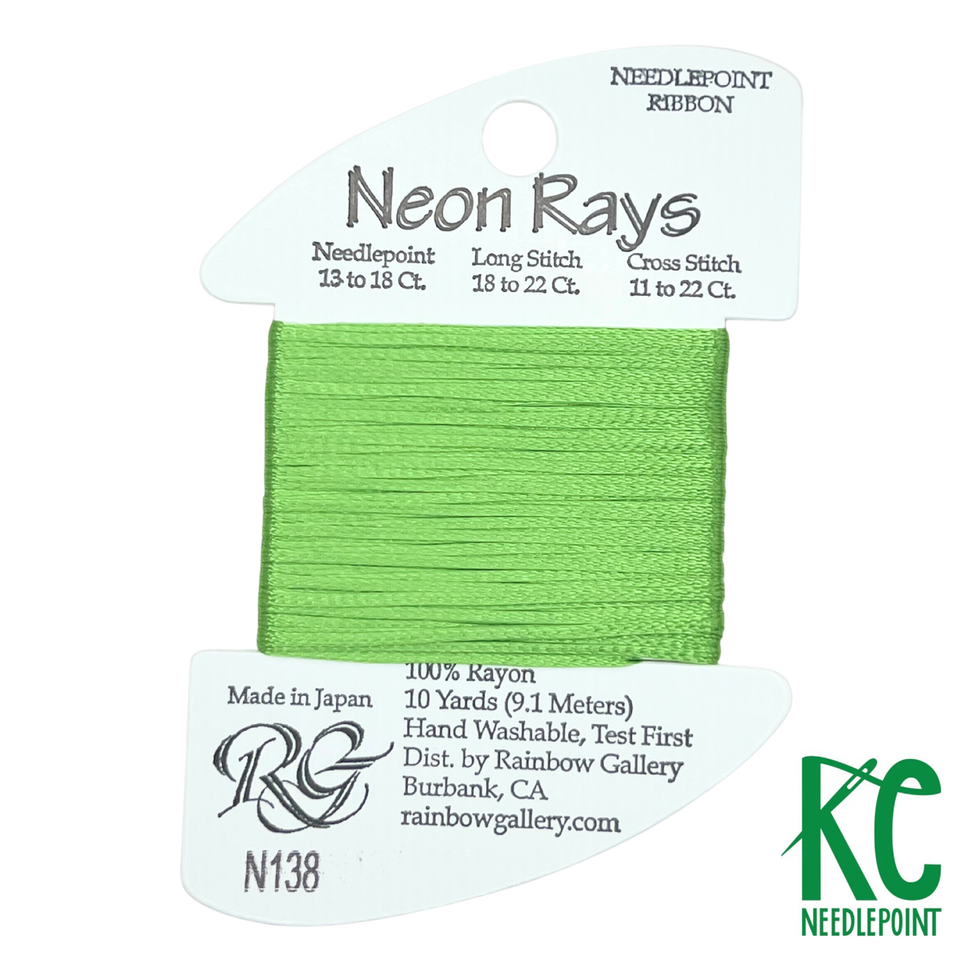 Neon Rays – KC Needlepoint