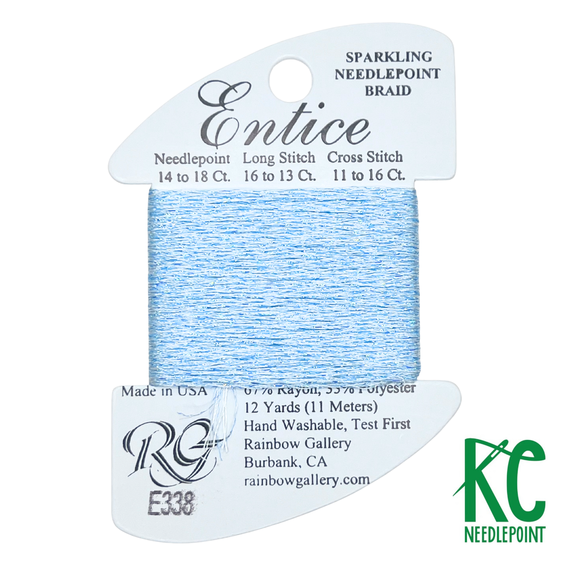Entice E338 Cap Blue - KC Needlepoint