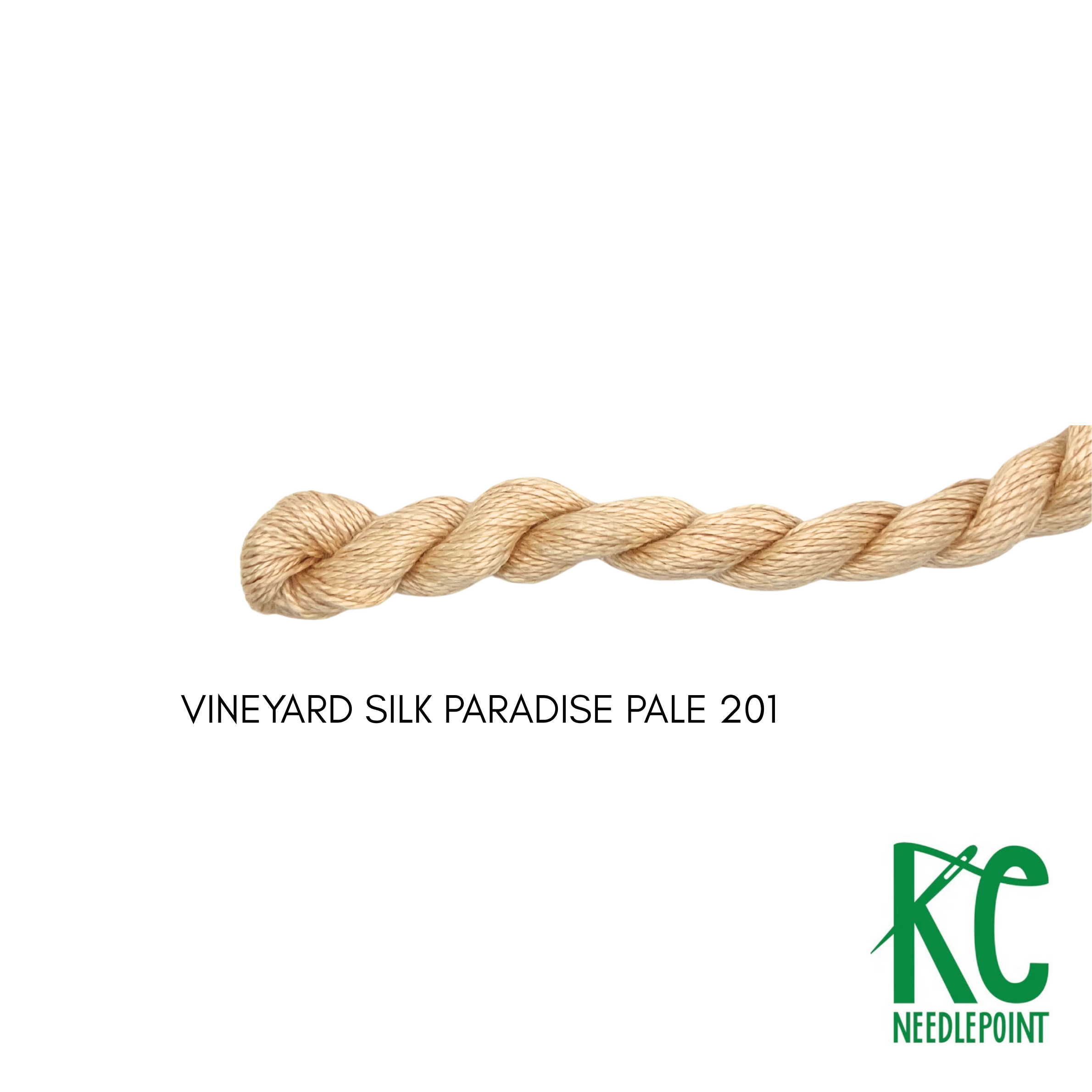 Vineyard Silk Skein C201 Paradise Pale - KC Needlepoint