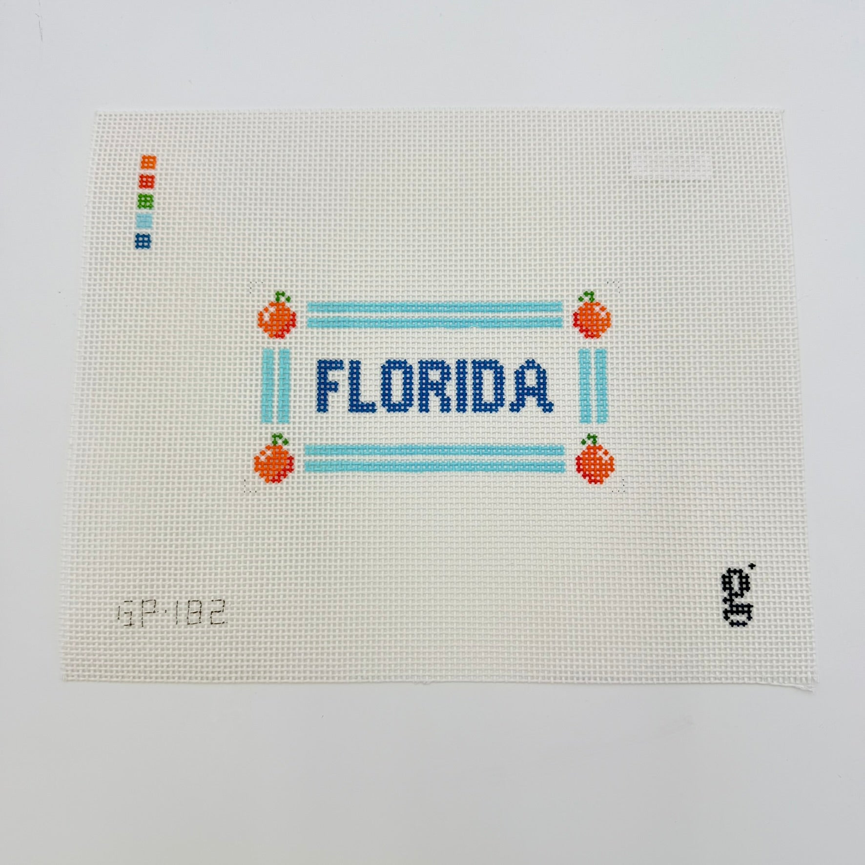 Florida Canvas - KC Needlepoint