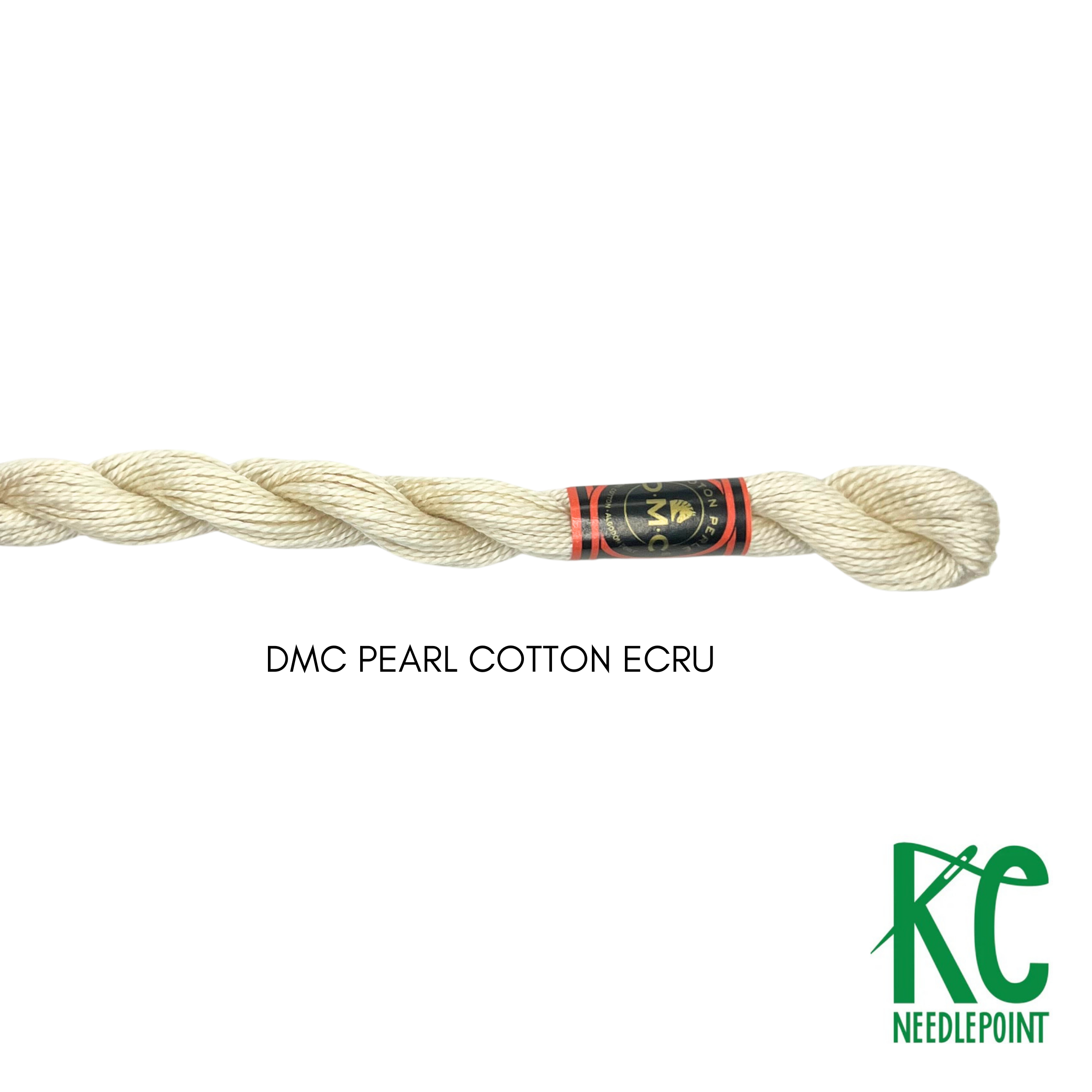 DMC 5 Pearl Cotton Ecru - KC Needlepoint