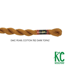 DMC 5 Pearl Cotton 782 Dark Topaz - KC Needlepoint
