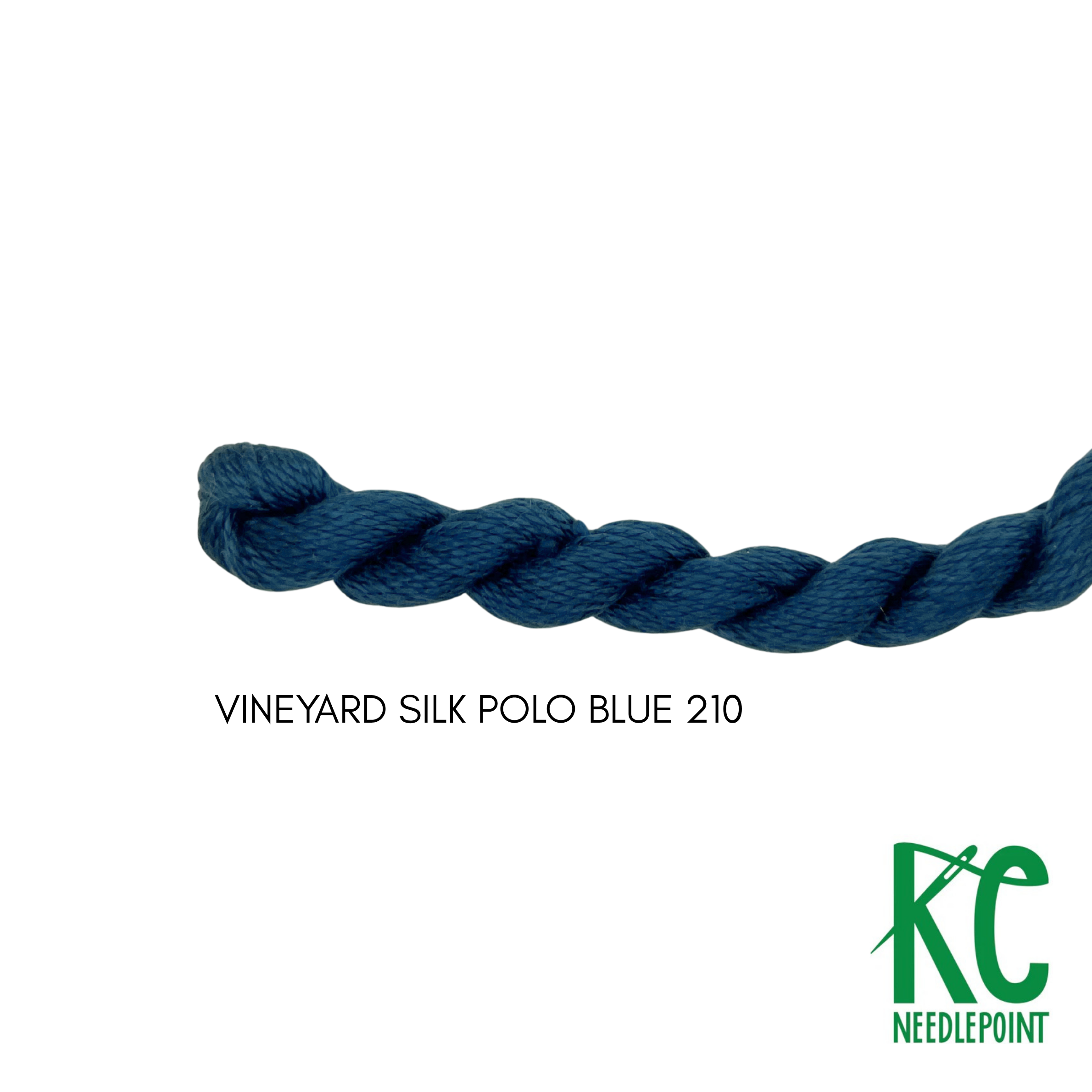 Vineyard Silk Skein C210 Polo Blue - KC Needlepoint