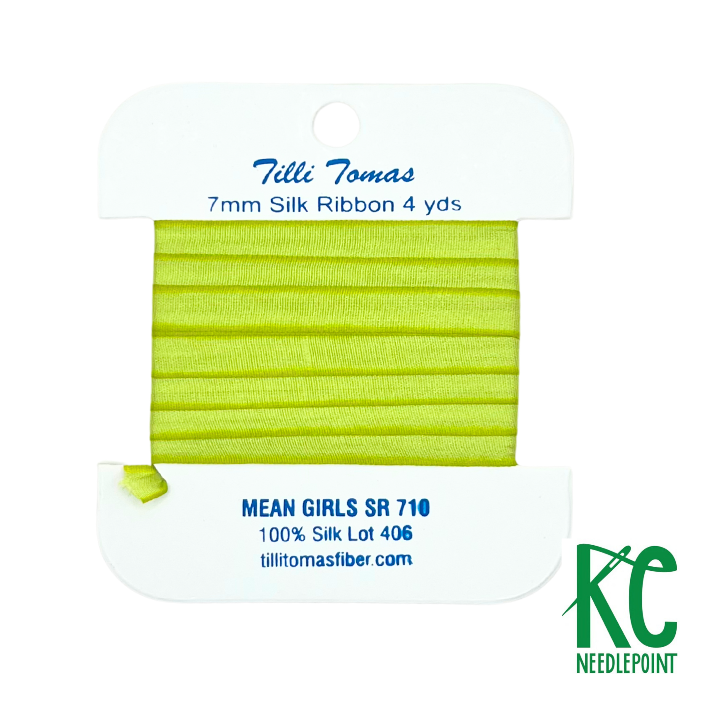 Silk Ribbon 710 Mean Girls - KC Needlepoint