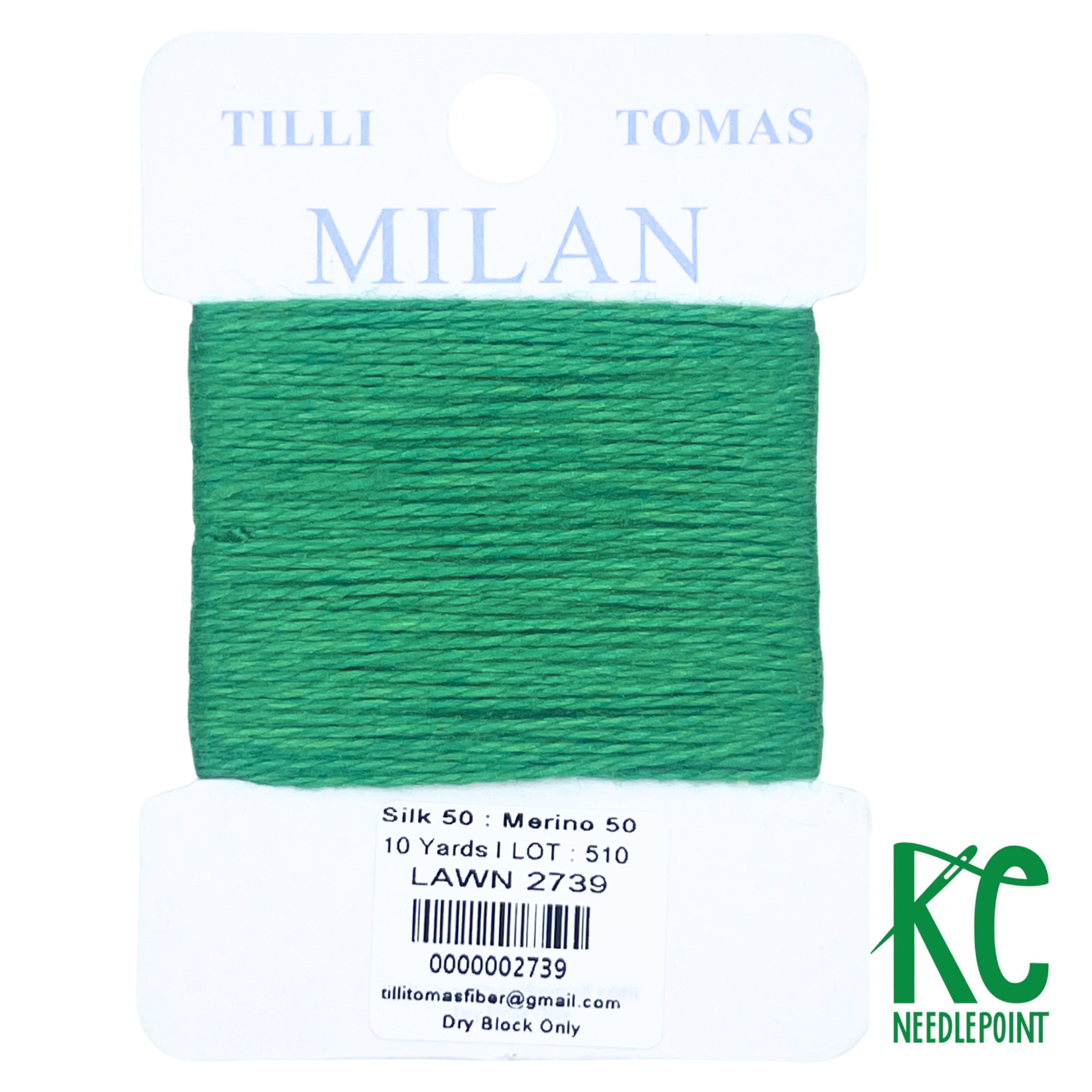 Milan Card 2739 Lawn - KC Needlepoint