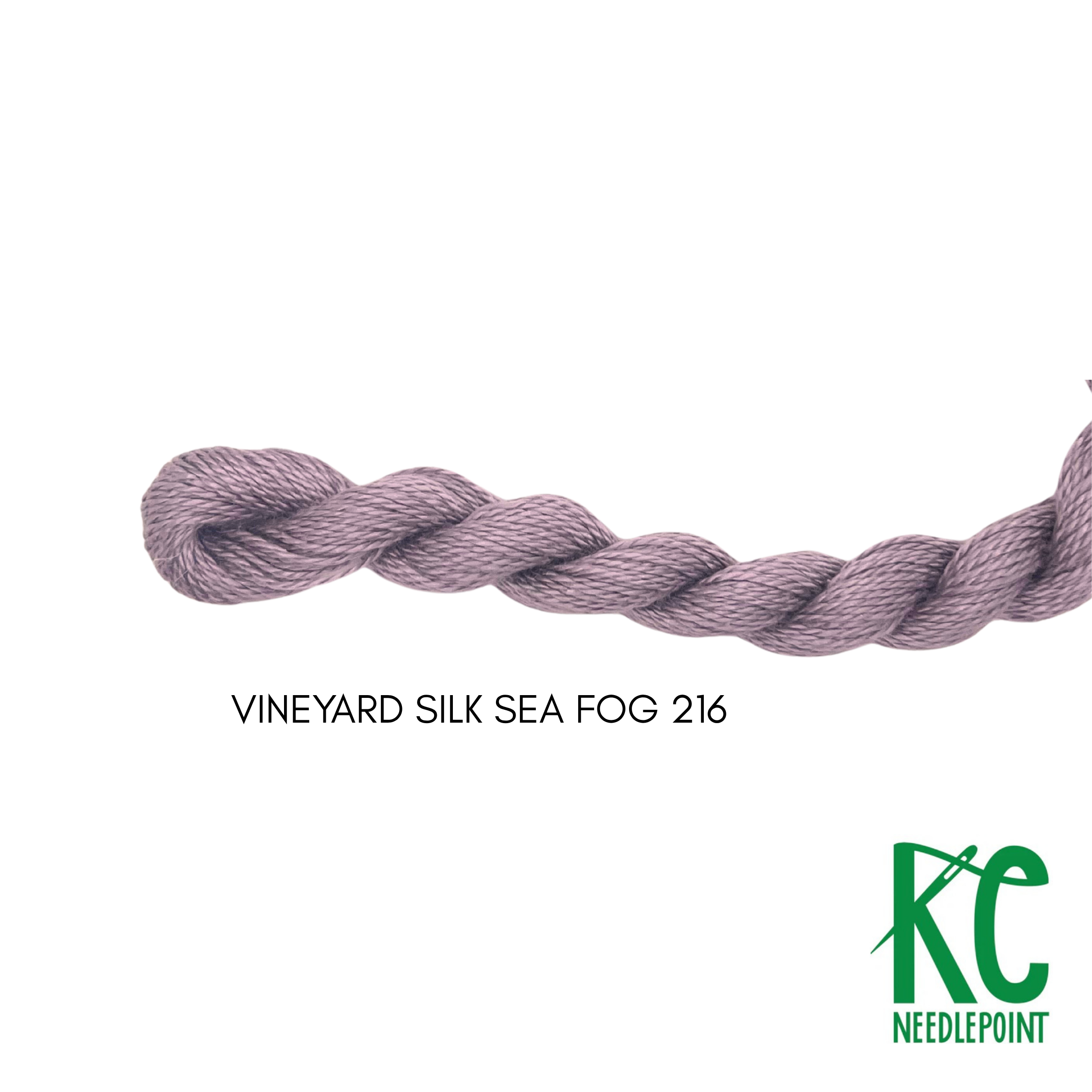 Vineyard Silk Skein C216 Sea Fog - KC Needlepoint