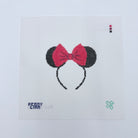 Mouse Ears with Red Bow Canvas - KC Needlepoint